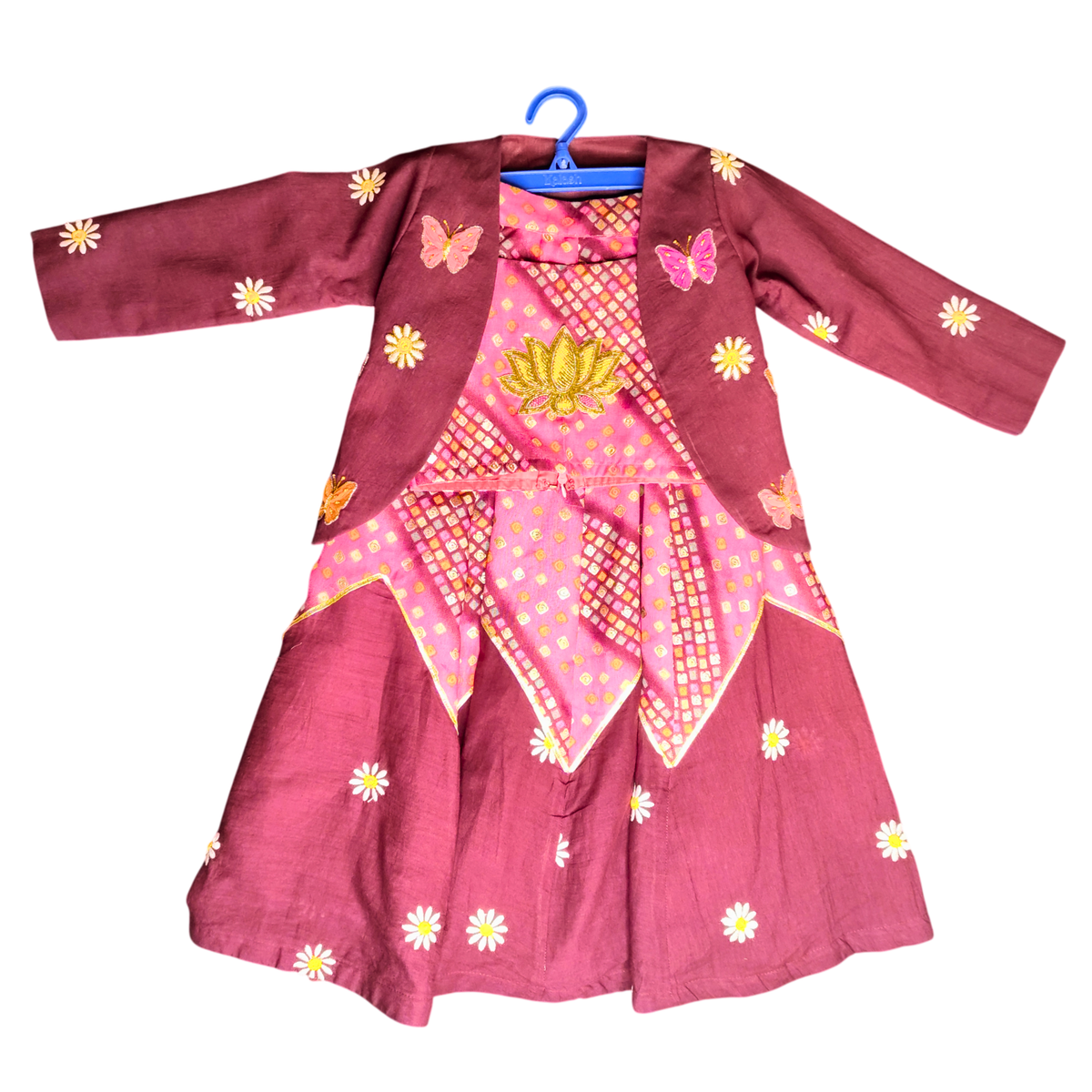 Bloom Jacket Dress Set for Girls