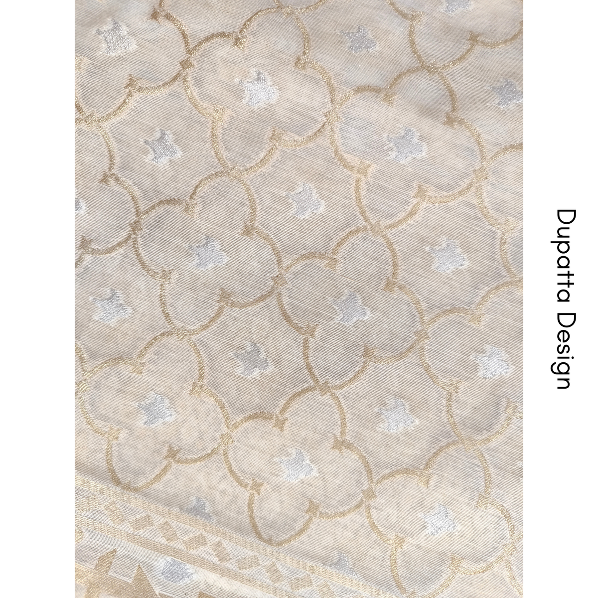 Premium Dhaka Cotton Unstitched Suit Material with Elegant Woven Dupatta
