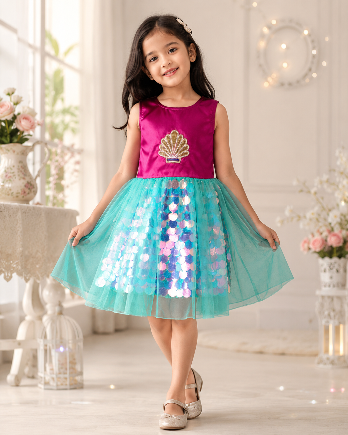 Mermaid Princess Party Dress